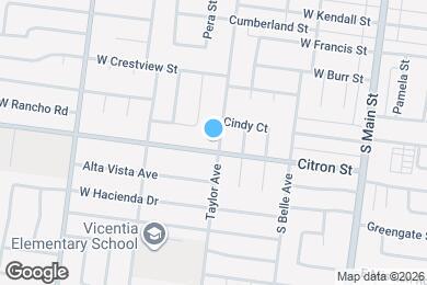 Map image of the property - 605 Citron St