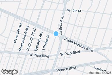 Map image of the property - 1306 S Mansfield Ave