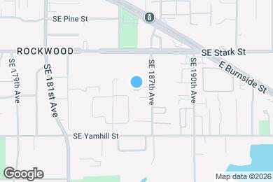 Map image of the property - Cascade Firs Apartments