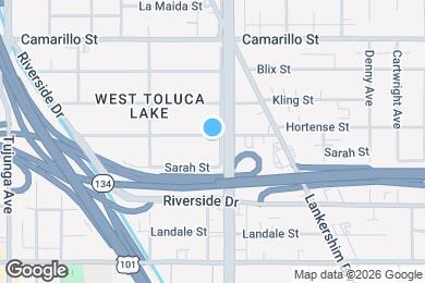 Map image of the property - 11010 Hortense St