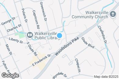 Map image of the property - Victoria Park at Walkersville Senior Apart...