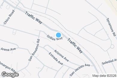 Map image of the property - 3884 Orillas Way