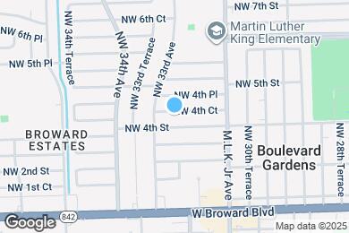 Map image of the property - 3220 NW 4th Ct