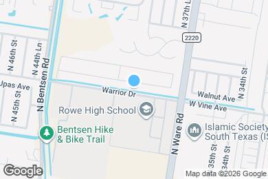 Map image of the property - 4109 Walnut Ave