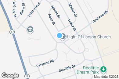 Map image of the property - 1127 Arlington Dr
