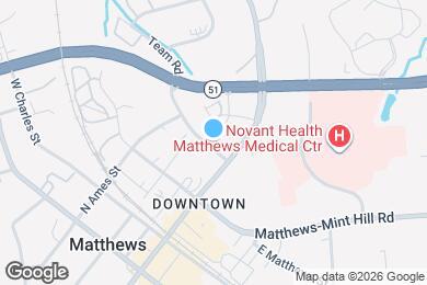 Map image of the property - Matthews Lofts