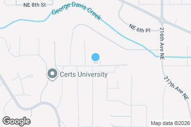 Map image of the property - 21122 NE 4th St