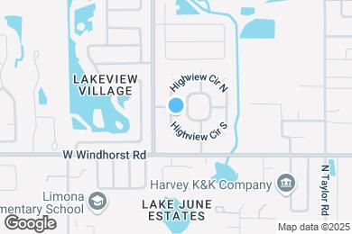 Map image of the property - 614 Highview Cir S