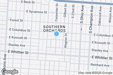 Map image of the property - 924 Carpenter St