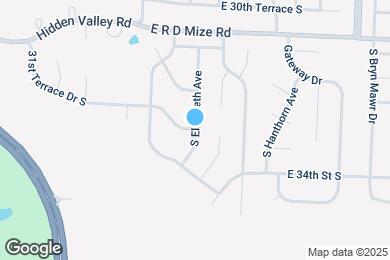Map image of the property - 19204 E 31st Terrace Dr S