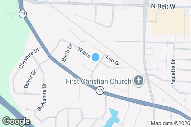 Map image of the property - 6202 Warren Dr