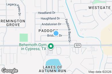 Map image of the property - 18603 Bridoon Dr