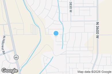 Map image of the property - 1092 N Sawtooth Way