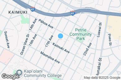 Map image of the property - 933 18th Ave