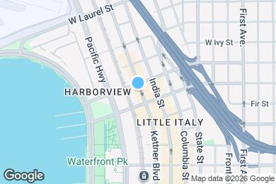 Map image of the property - 941 W Hawthorn St