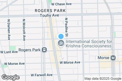 Map image of the property - 1719 W Greenleaf Ave