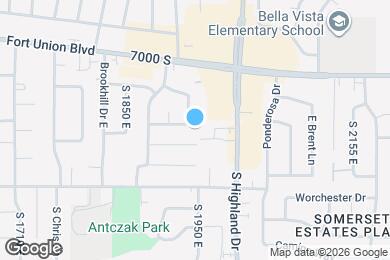Map image of the property - 1944 E 7090 S