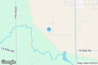 Map image of the property - Campus Creek Cottages