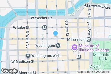 Map image of the property - 150 N Dearborn St