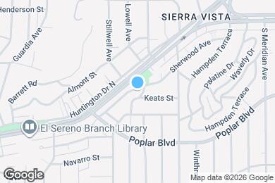 Map image of the property - 3945.5 Lowell Ave