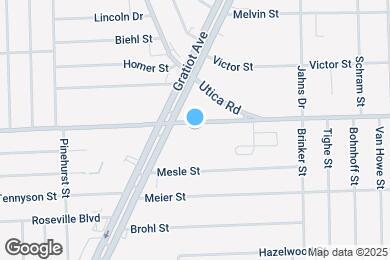 Map image of the property - 18939 Sharon Ln
