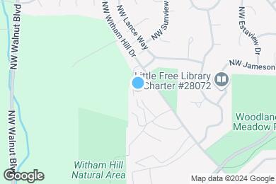 Map image of the property - Witham Hill Oaks