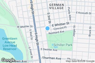 Map image of the property - 926 City Park Ave