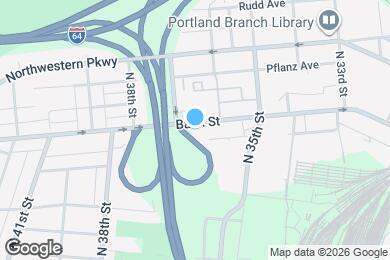 Map image of the property - 3618 Bank St