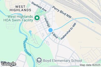 Map image of the property - 967 Wolfe Ln NW