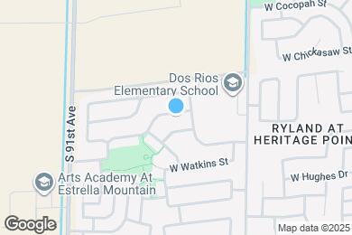 Map image of the property - 8821 W Hilton Ave