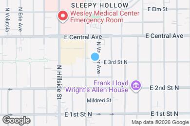 Map image of the property - 363 N Vassar Ave