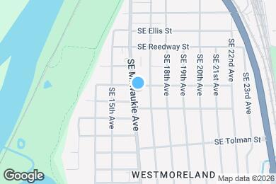 Map image of the property - 5902-5920 SE Milwaukie Ave