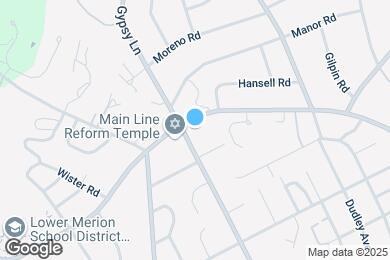 Map image of the property - 1334 E Montgomery Ave