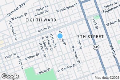 Map image of the property - 905 1/2 W Allen St