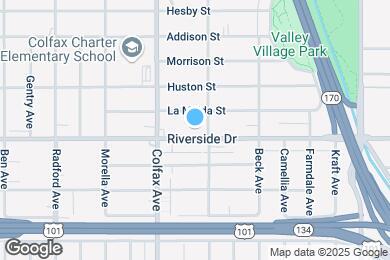 Map image of the property - Riverside Apartments