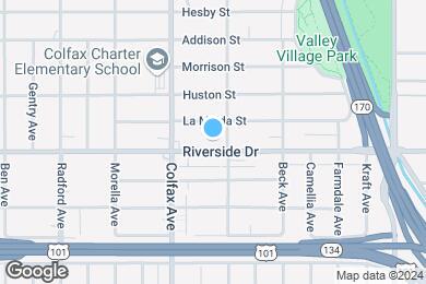 Map image of the property - Riverside Villas Apartments