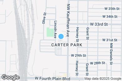 Map image of the property - Cedar Village Townhomes