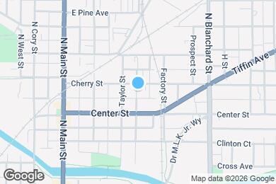 Map image of the property - 319 Cherry St