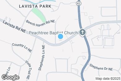Map image of the property - 1542 Lavista Rd NE