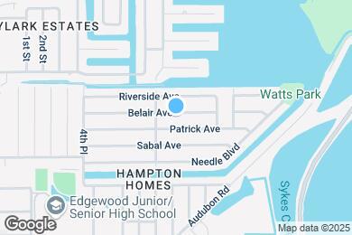 Map image of the property - 425 Belair Ave