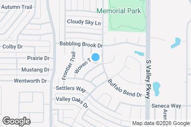 Map image of the property - 2006 Firewater Pl