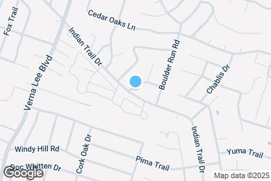 Map image of the property - 204 Oak Trail Dr