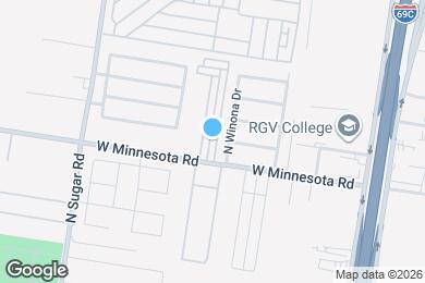 Map image of the property - 5312 N Crown Point