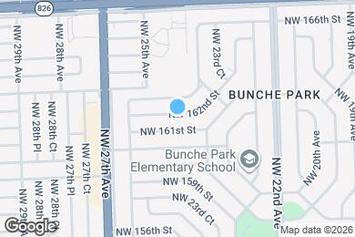 Map image of the property - 2440 NW 162nd St