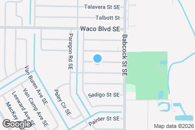 Map image of the property - 1634 Saint St SE
