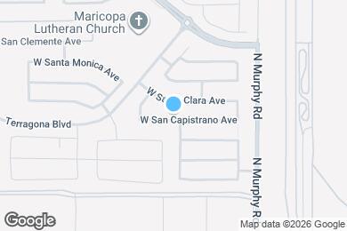 Map image of the property - 35480 W San Capistrano Ave