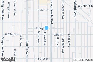 Map image of the property - 2326 Locust Ave