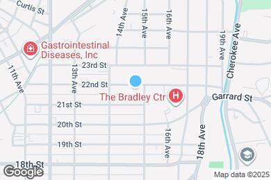 Map image of the property - 1436 22nd St