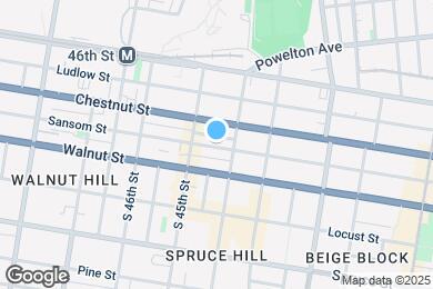 Map image of the property - 4417 Sansom St