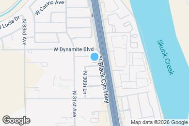 Map image of the property - 3008 W White Feather Ln
